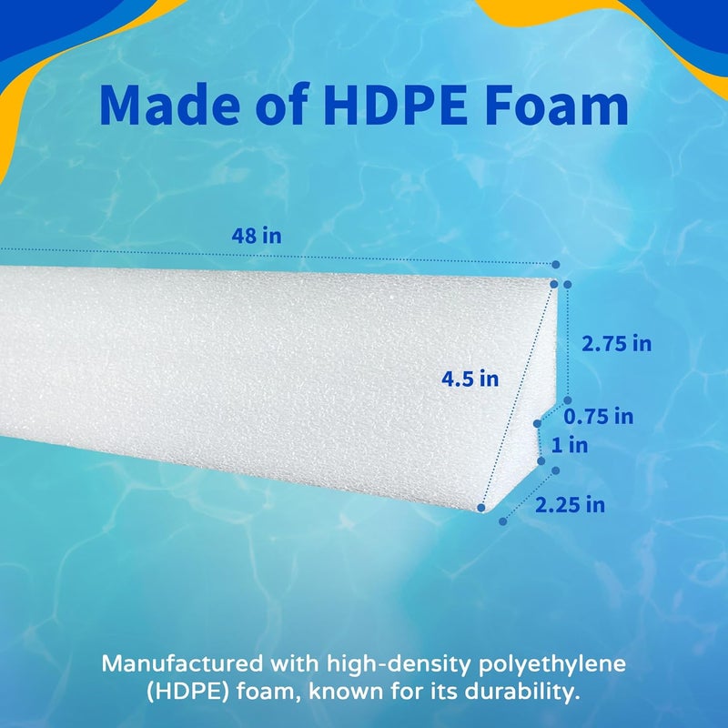 Blue Wave 48-inch Peel and Stick Above Ground Pool Cove Foam, 19 Pack – Liner Protection & Floor Support – Made of High-Density Waterproof Foam – Easy to Install Above Ground Pool Accessories - Image 3